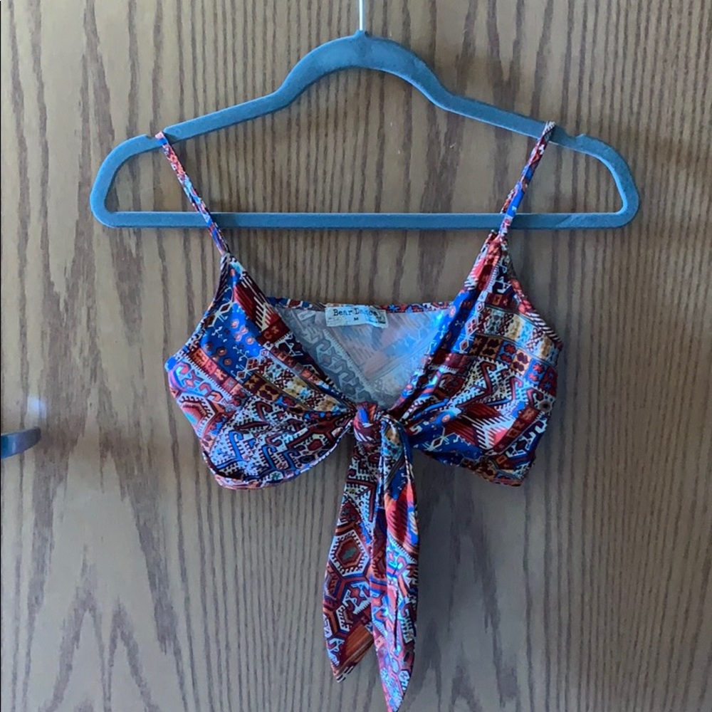 tie crop top